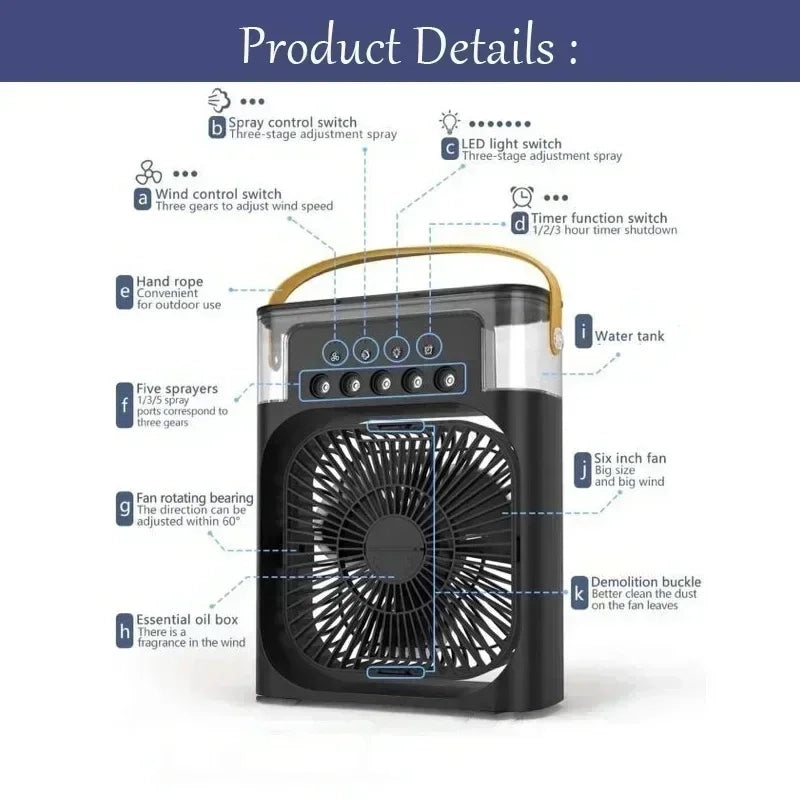 SA Breeze Portable Mist Fan